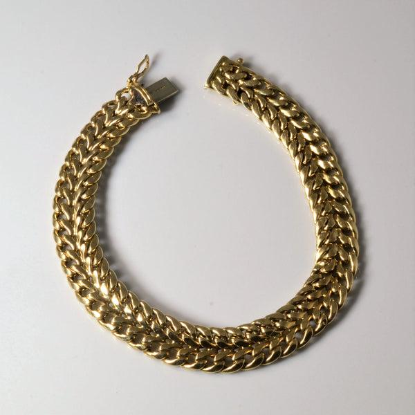 Parallel Curb Chain Bracelet | 7.5