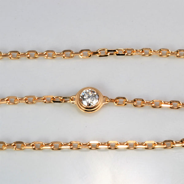 CARTIER Diamants Légers Bracelet | 0.09 ct, 8''|