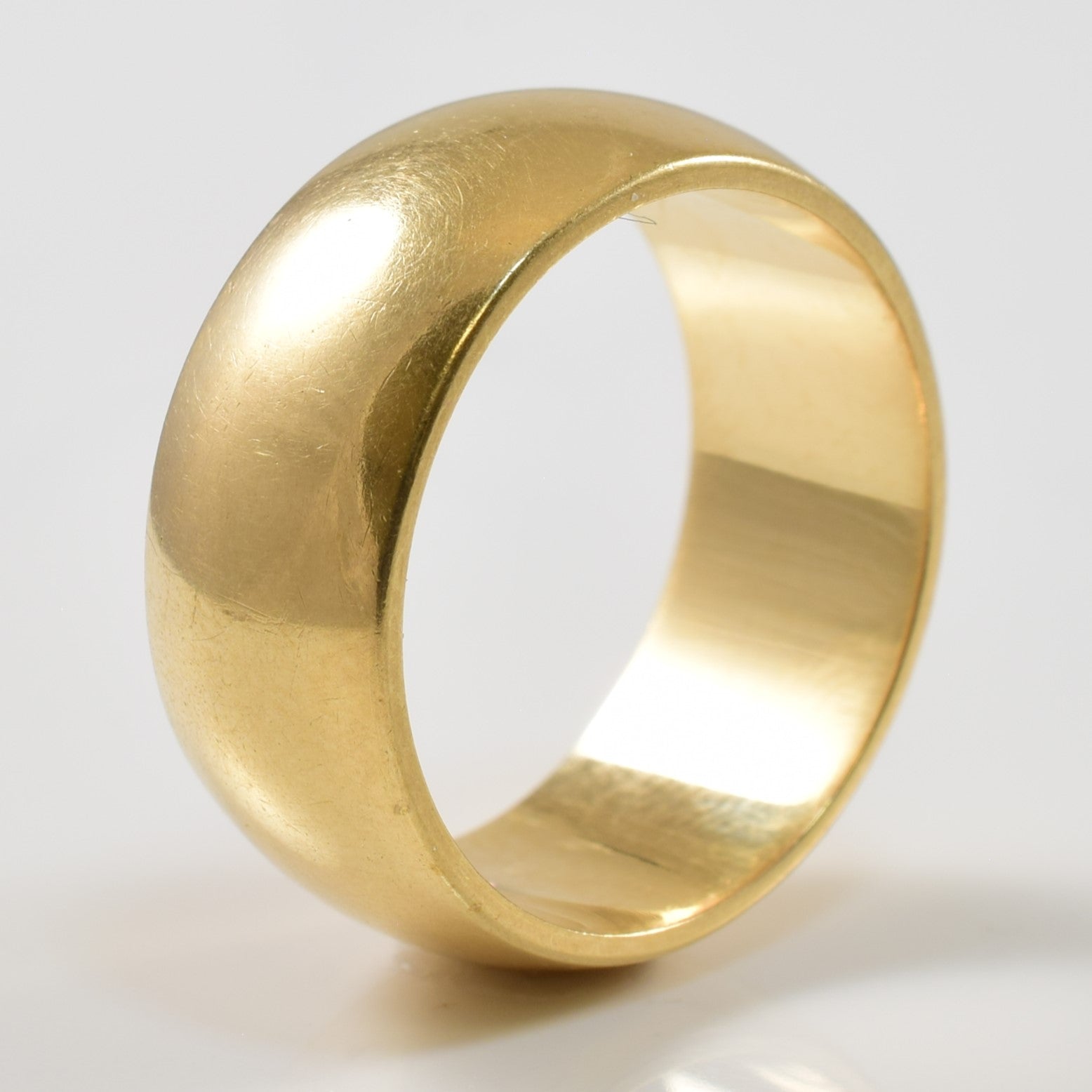 Yellow Gold Wide Band | SZ 7 |