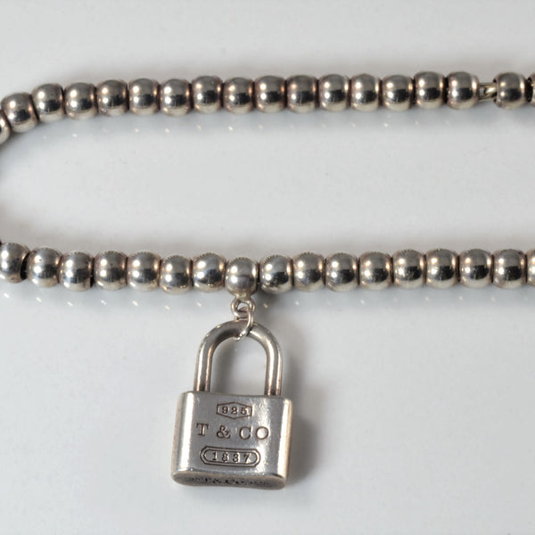 'Tiffany & Co.' 1837 Lock Bead Bracelet | 7