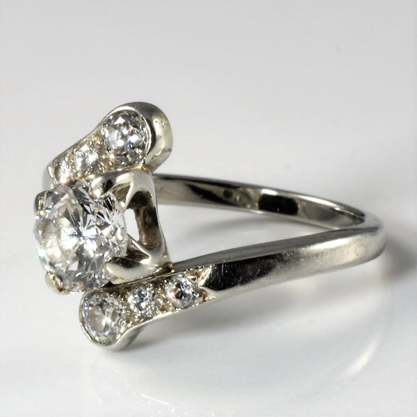 'Birks' Art Deco Era Engagement Ring | 1.25ctw | SZ 6.5 |