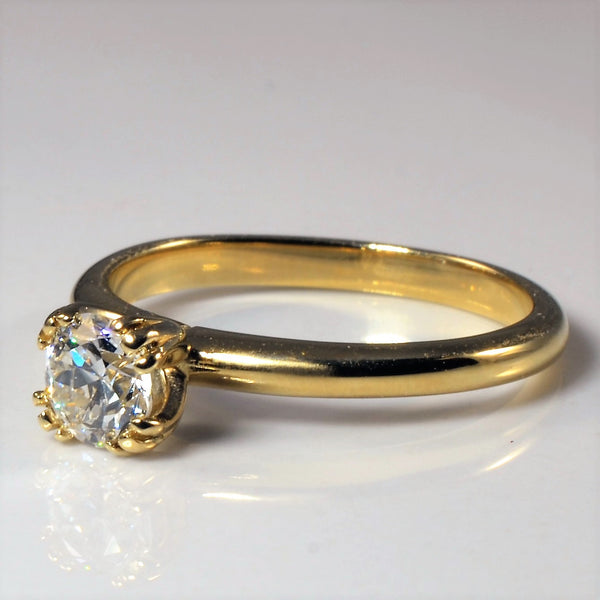 'Bespoke' Old European Diamond Engagement Ring | 0.57ct | SZ 7 |