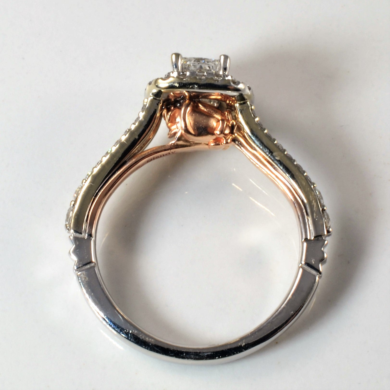 'Enchanted Disney' Belle Engagement Ring | 0.75ctw | SZ 5.5 |