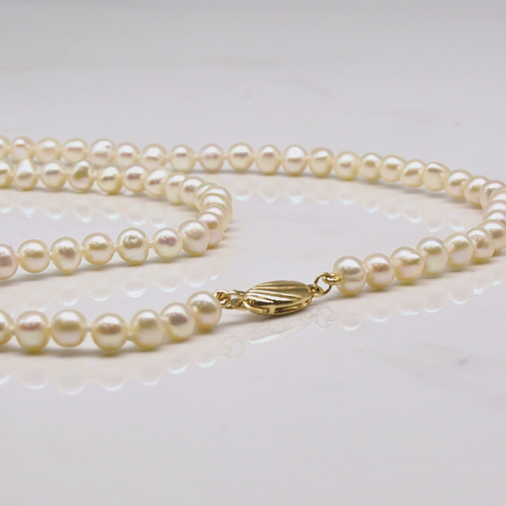 'Bespoke' Panache Pearl Necklace | 18