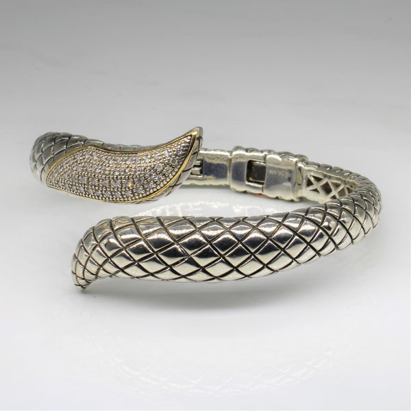 'Effy' Quilted Diamond Bracelet | 0.25ctw |