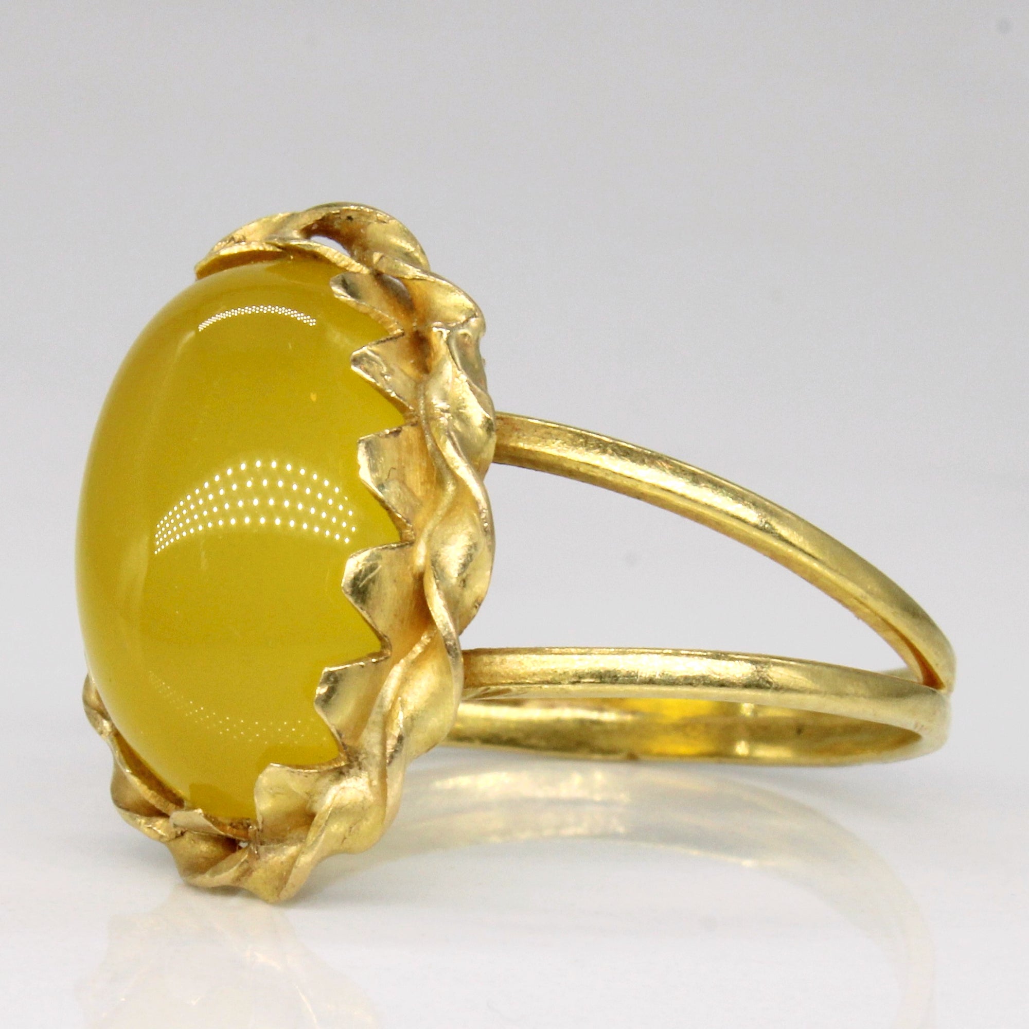 Agate Cocktail Ring | 5.90ct | SZ 7.75 |