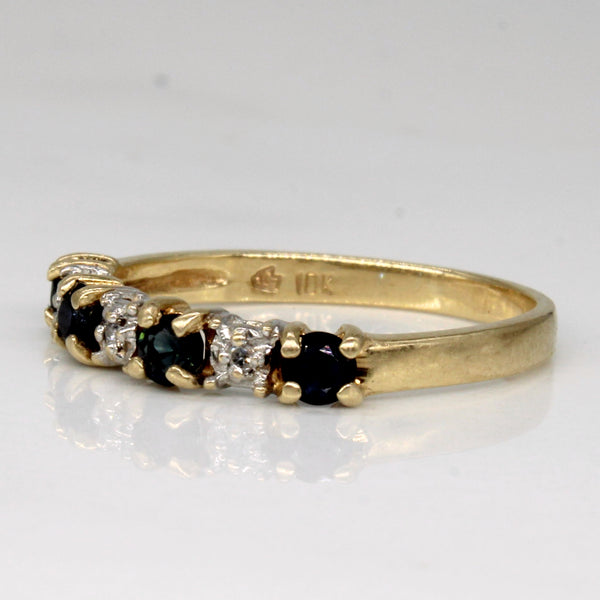 Sapphire & Diamond Ring | 0.28ctw, 0.01ctw | SZ 5.75 |