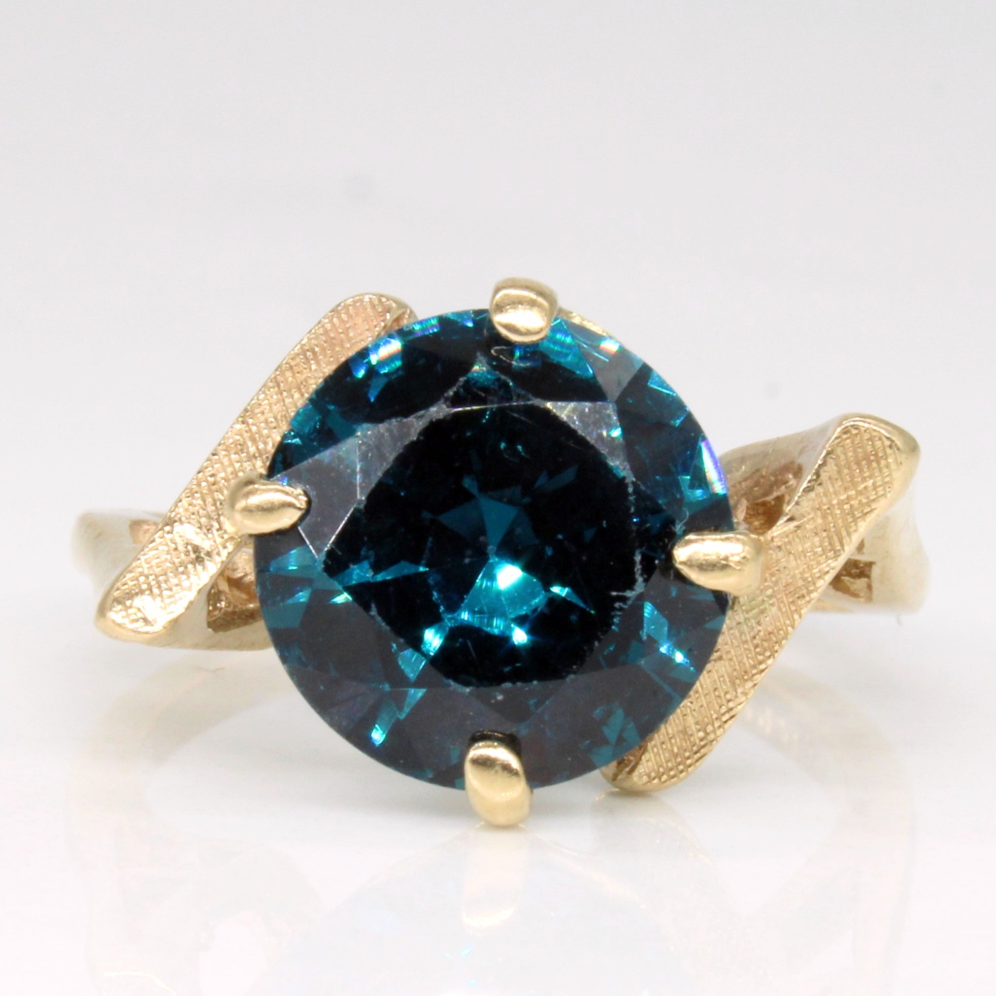 Synthetic Spinel Cocktail Ring | 3.90ct | SZ 5.5 |