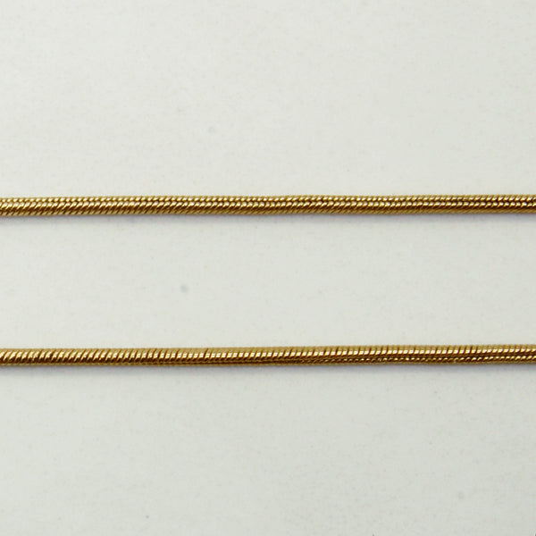 10k Yellow Gold Necklace | 17