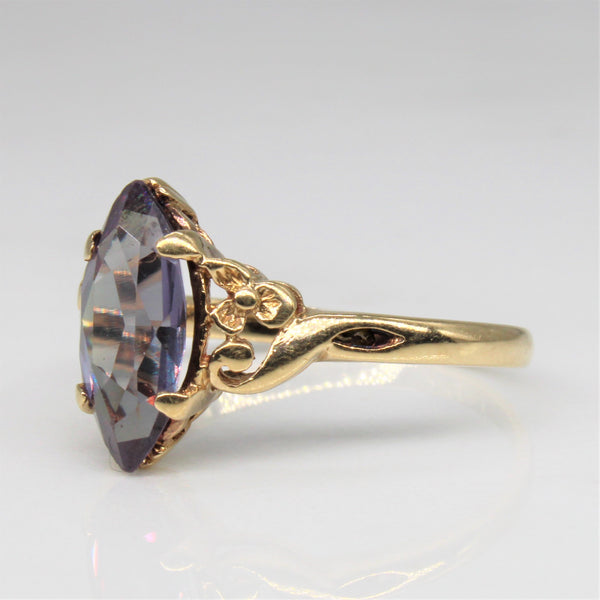Synthetic Colour Change Sapphire Ring | 1.50ct | SZ 6.75 |