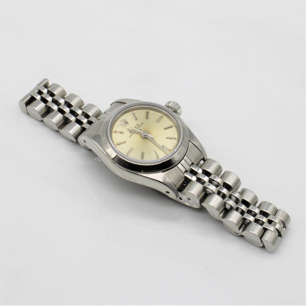 'Rolex' Oyster Perpetual Watch | 7.25