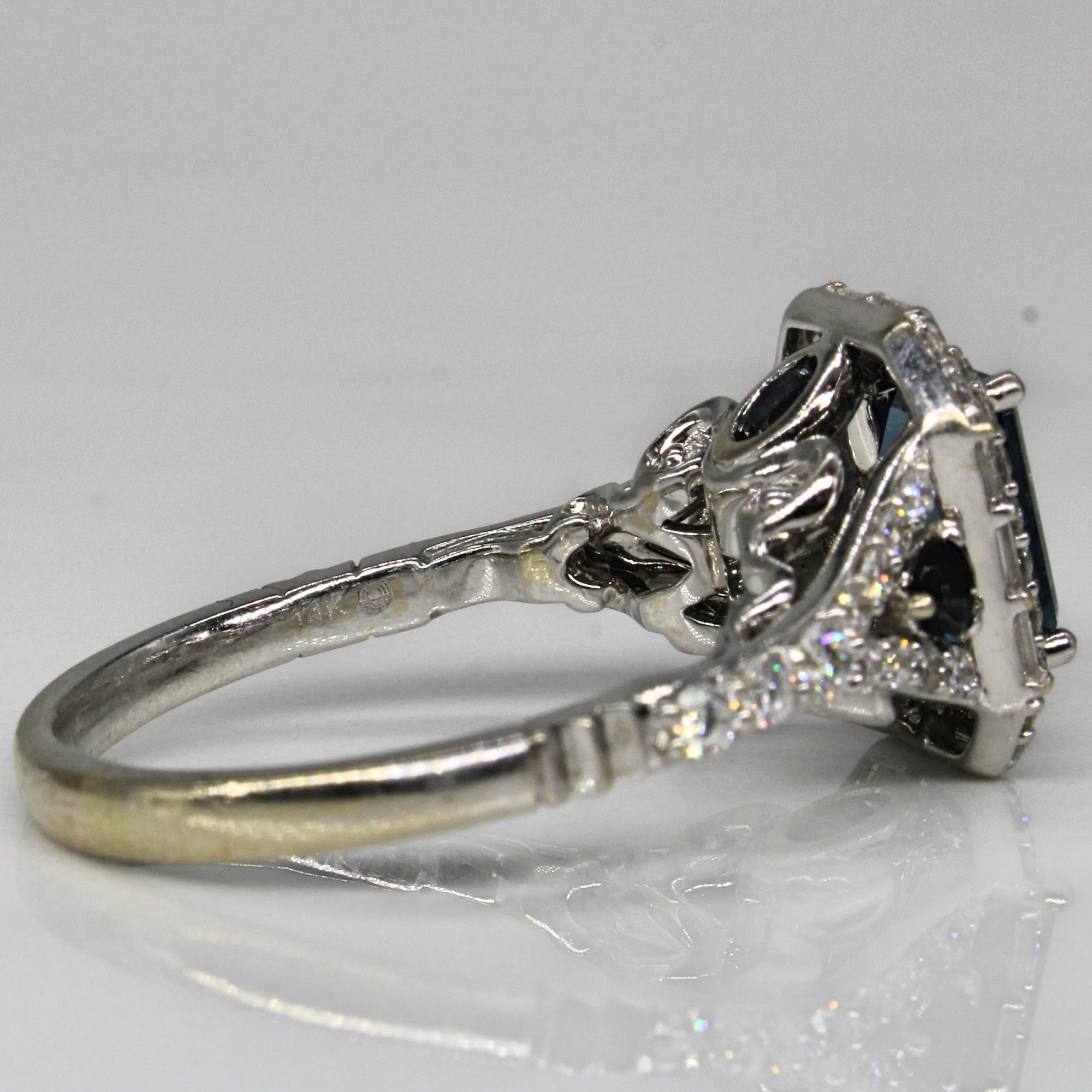 'Disney' Cinderella Topaz & Diamond Ring | 2.01ctw, 0.69ctw | SZ 8.5 |