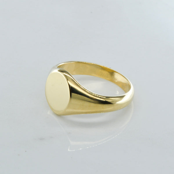 'Bespoke' Yellow Gold Signet Ring | Options Available |
