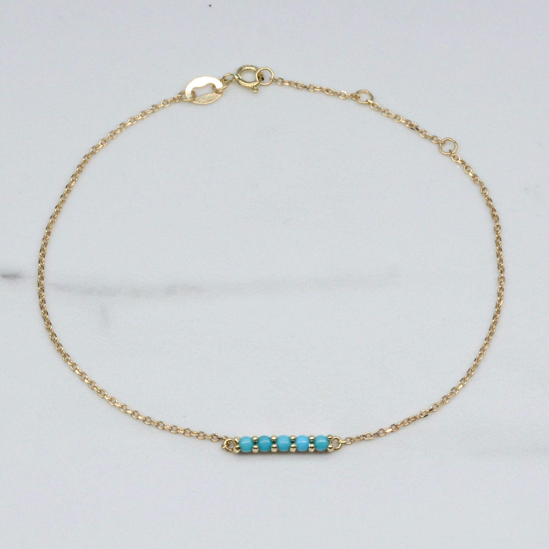 'Bespoke' Turquoise Cabochon Bracelet |