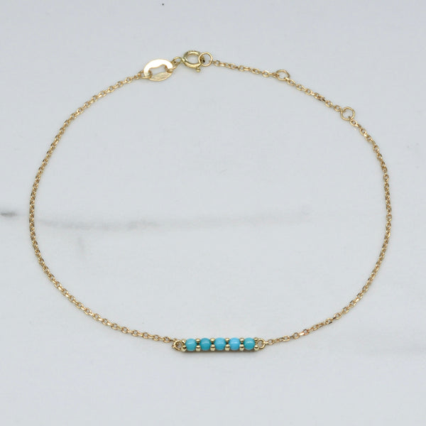 'Bespoke' Turquoise Cabochon Bracelet |