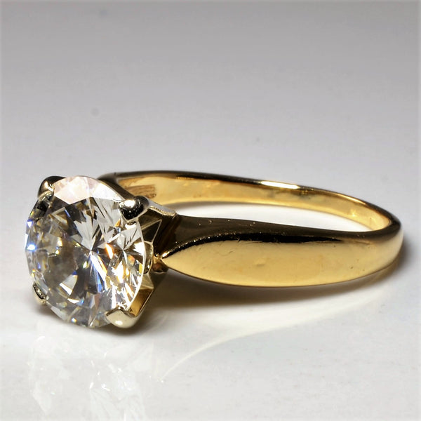 Solitaire Diamond Engagement Ring | 2.16ct | SZ 5.5 |