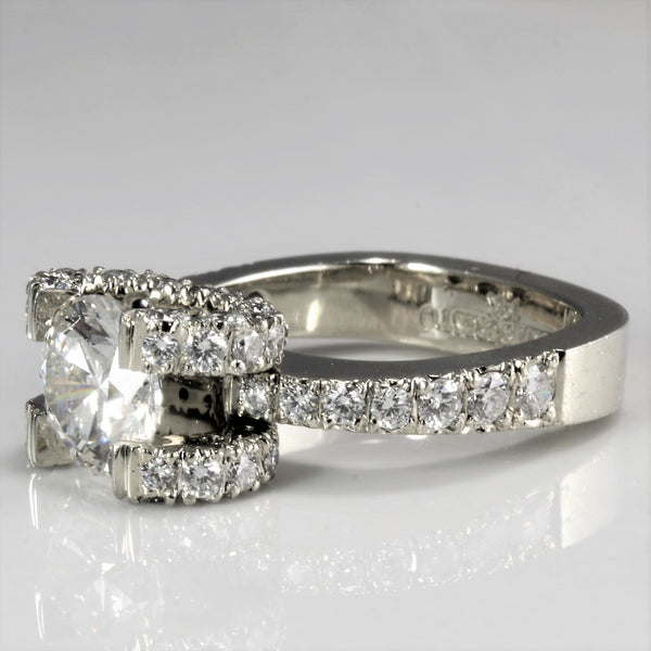 Monte Cristo' Diamond Engagement Ring | 1.67ctw | VS2, G/H | SZ 3 |