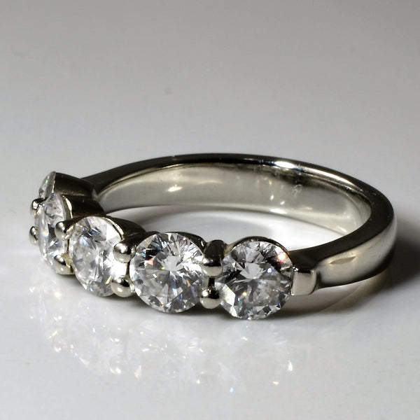 'Brinkhaus' Five Stone Diamond Ring | 2.25ctw | SZ 7.5 |