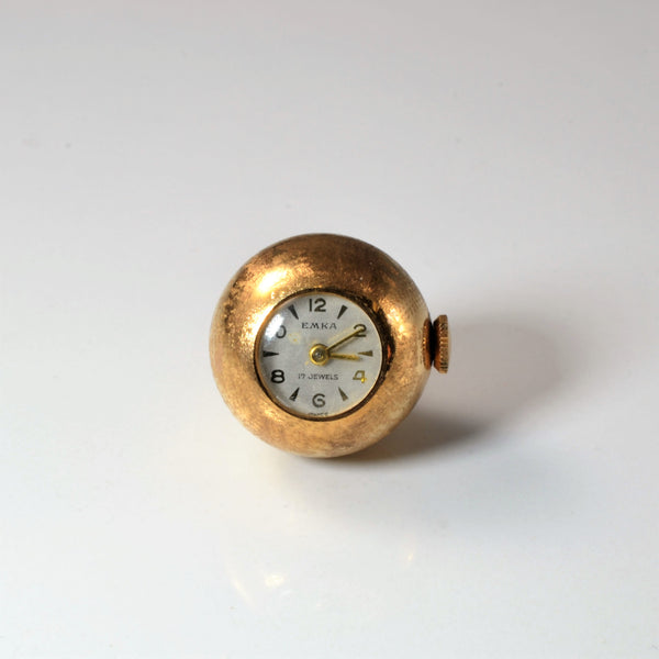 'Emka' 1960s 17 Jewels Winding Watch Pendant |