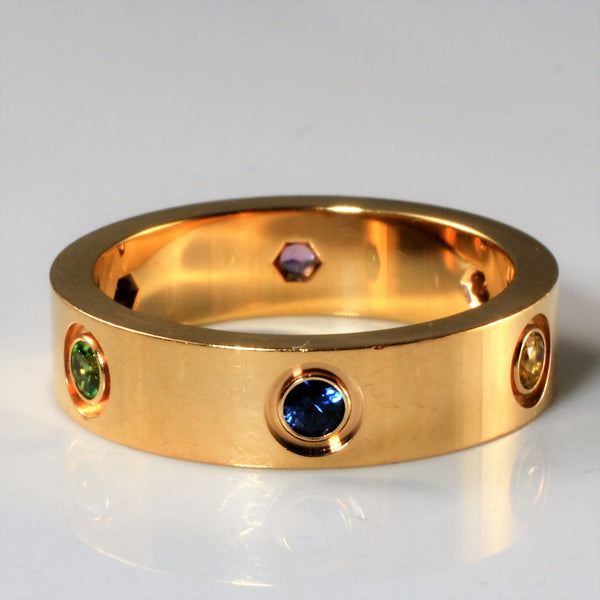 CARTIER Love Ring, Multi Gemstone