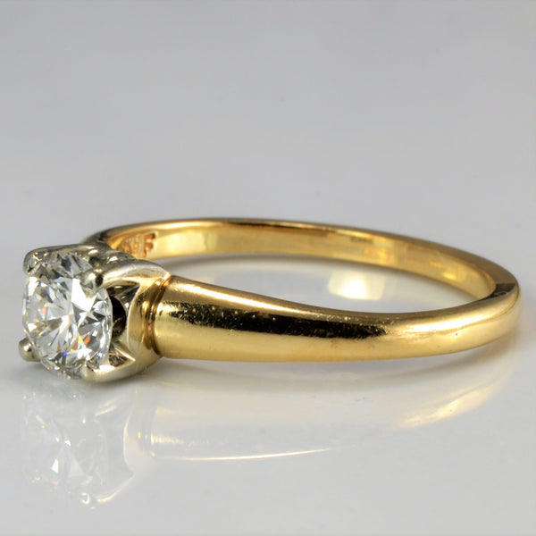 Birks' Solitaire Diamond Engagement Ring | 0.60ct | SZ 7.5 |