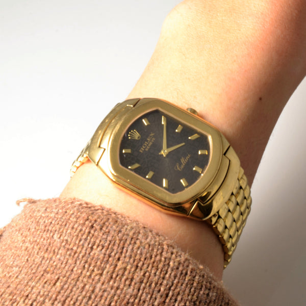 'Rolex' Solid Gold Cellini Watch | 7