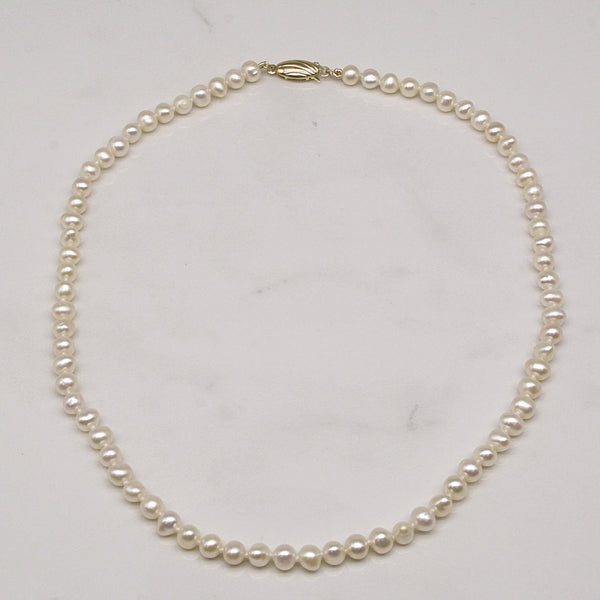 'Bespoke' Panache Pearl Necklace | 18