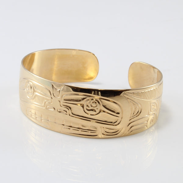 'Robert Cross' Indigenous Bear Art Bangle | 7