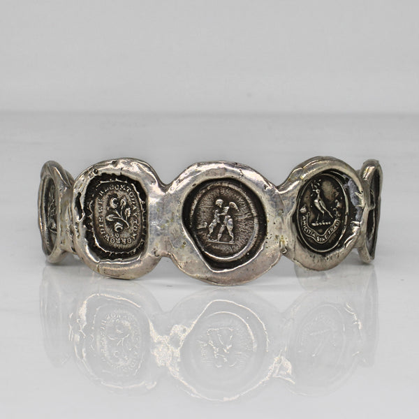 'Pyrrha' Heart of the Wolf Signature Talisman Cuff |
