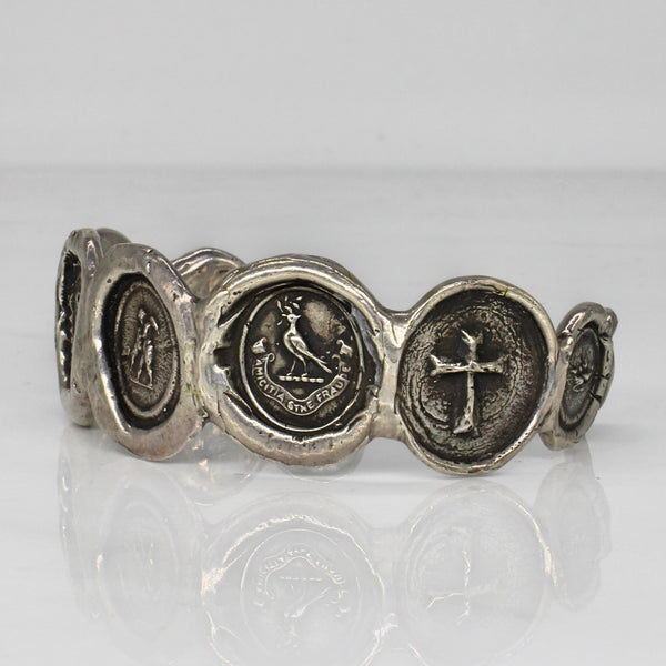 'Pyrrha' Heart of the Wolf Signature Talisman Cuff |
