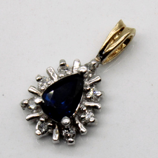 Sapphire & Diamond Pendant | 0.51ct, 0.04ctw |