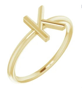 'Bespoke' Initial Rings | Options Available |