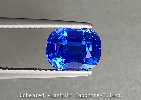 polished blue sapphire